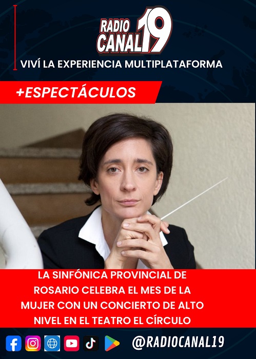 La Sinf&oacute;nica Provincial de Rosario celebra el Mes de la Mujer con un concierto de alto nivel en el Teatro El C&iacute;rculo