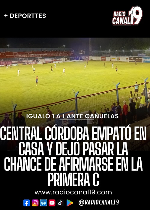 Central C&oacute;rdoba empat&oacute; en casa y dej&oacute; pasar la chance de afirmarse en la Primera C