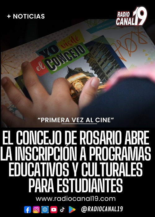 El Concejo de Rosario abre la inscripci&oacute;n a programas educativos y culturales para estudiantes