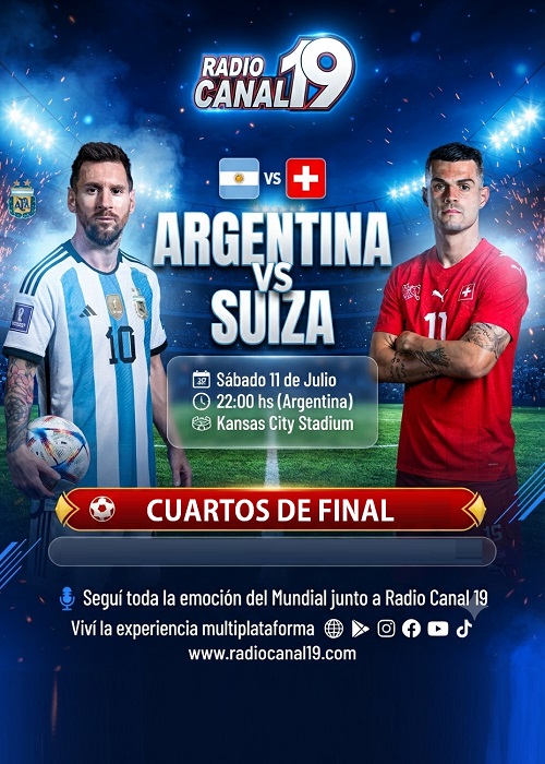 Argentina y Suiza se enfrentan por un lugar en las semifinales del Mundial 2026