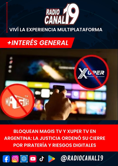 Bloquean Magis TV en Argentina: la Justicia orden&oacute; su cierre por pirater&iacute;a y riesgos digitales
