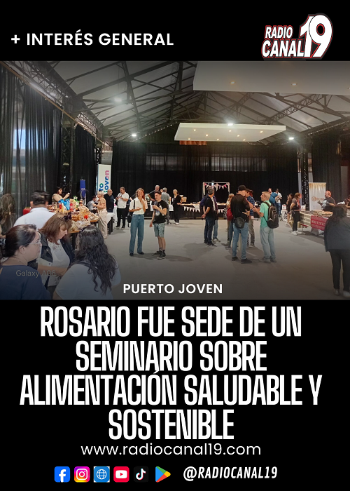 Rosario fue sede de un seminario sobre alimentaci&oacute;n saludable y sostenible