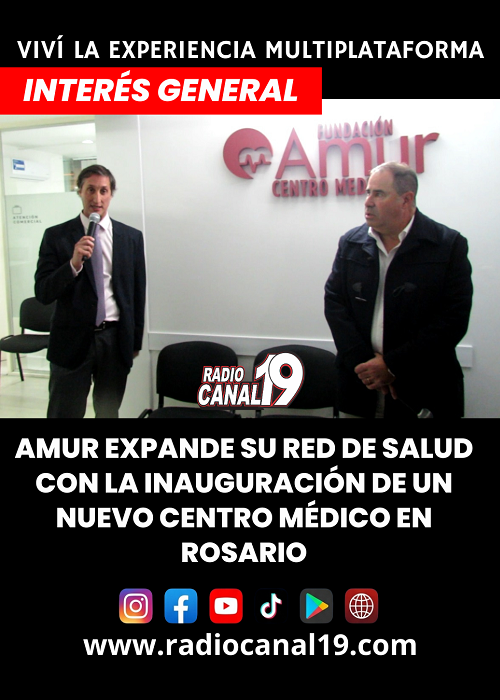AMUR expande su red de salud con la inauguraci&oacute;n de un nuevo centro m&eacute;dico en Rosario