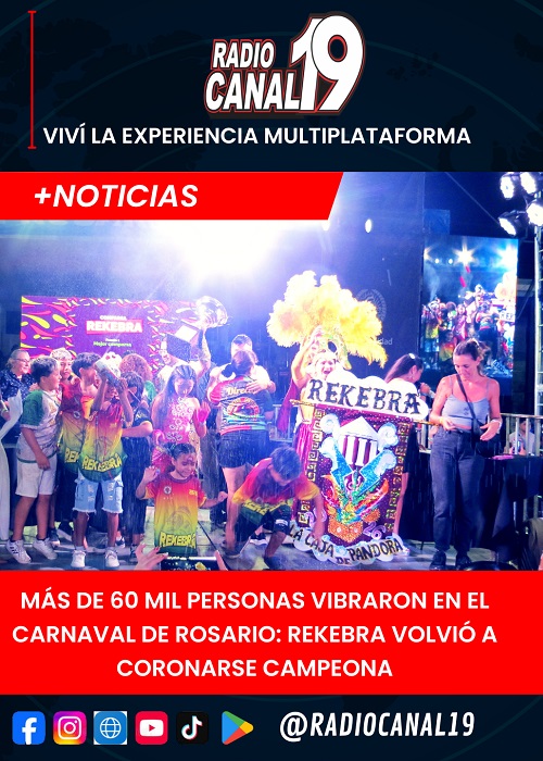 M&aacute;s de 60 mil personas vibraron en el Carnaval de Rosario: Rekebra volvi&oacute; a coronarse campeona