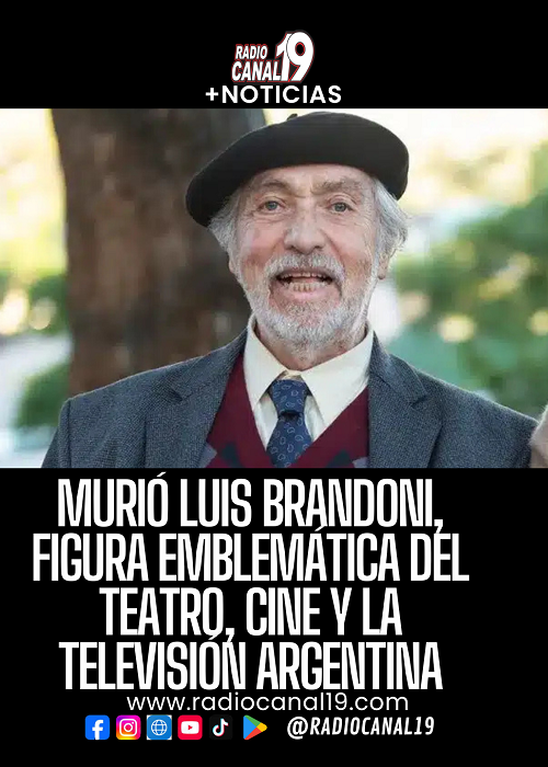 Muri&oacute; Luis Brandoni, figura emblem&aacute;tica del teatro, cine y la televisi&oacute;n argentina