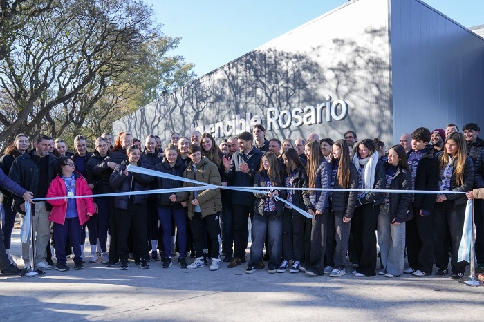 Pullaro inaugur&oacute; en Rosario el Estadio Multiprop&oacute;sito Invencible, una de las obras centrales de los Juegos Suramericanos