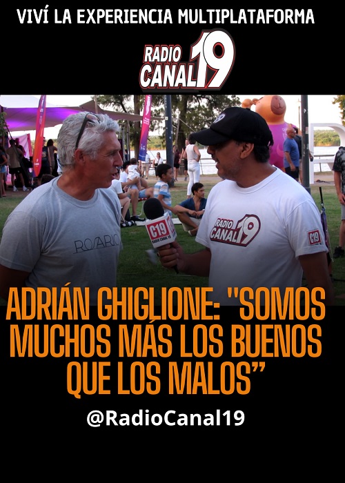 Adri&aacute;n Ghiglione: "Somos muchos m&aacute;s los buenos que los malos&rdquo;