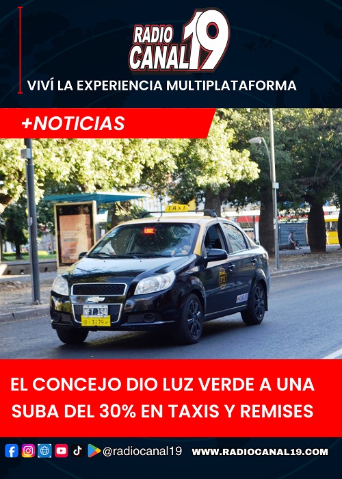 El Concejo dio luz verde a una suba del 30% en taxis y remises