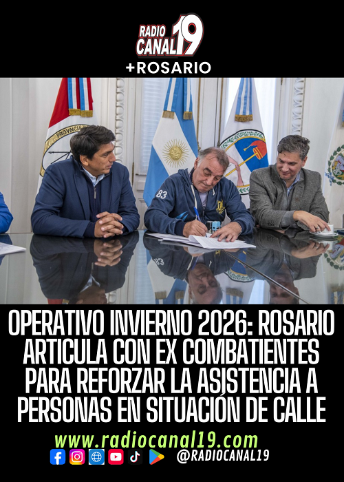 Operativo Invierno 2026: Rosario articula con ex combatientes para reforzar la asistencia a personas en situaci&oacute;n de calle